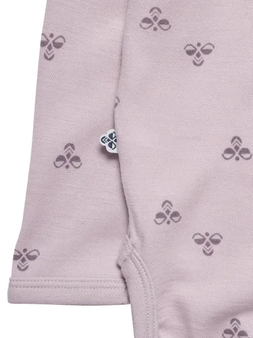 Hovedbilde Hummel Mini Langermet Ullbody Cloud Gray