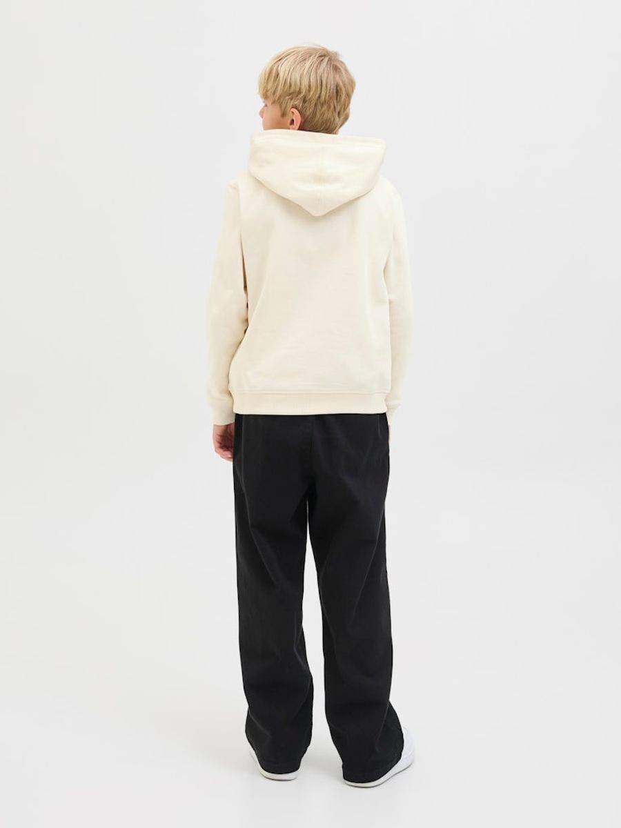 Jack & Jones Junior Norrebro Hettegenser Relaxed Fit Antikkhvit