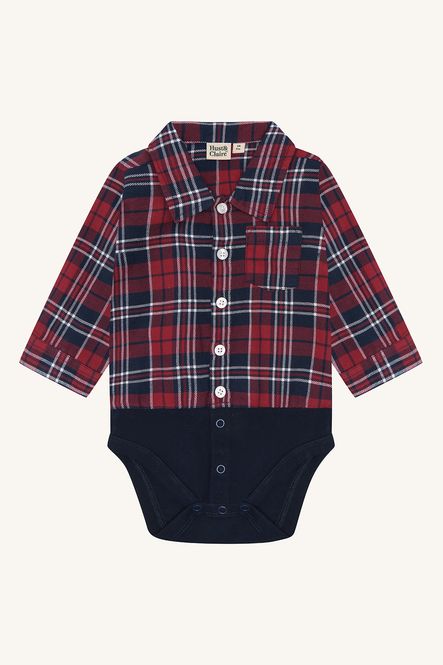 Hovedbilde Hust and Claire Bertil Joy Skjortebody More Navy
