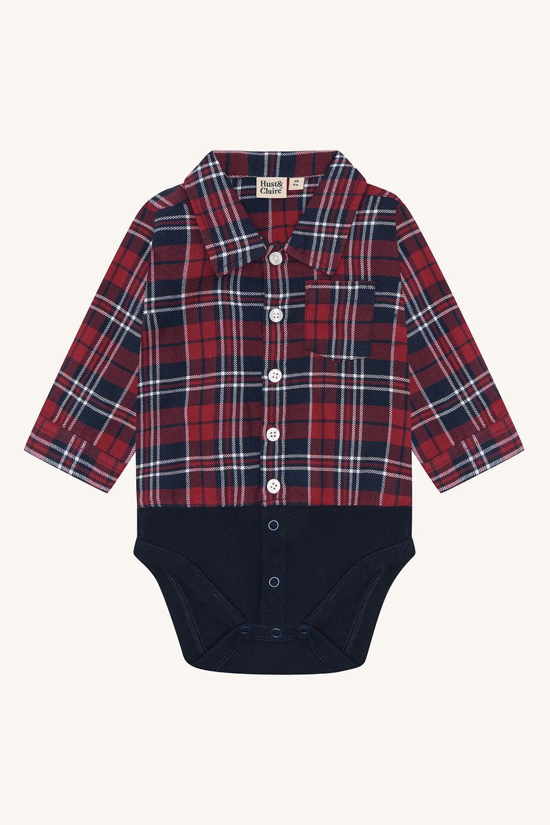 Hust and Claire Bertil Joy Skjortebody More Navy