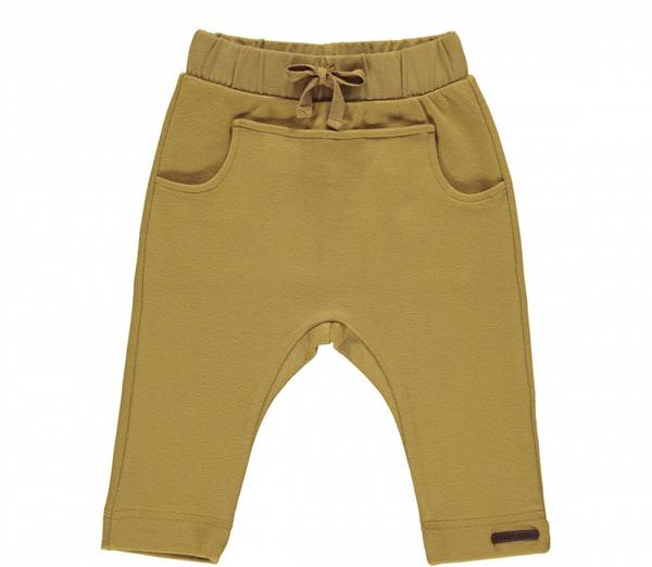 Sennepsgul Marmar Powell B Light Double Jersey Bukse