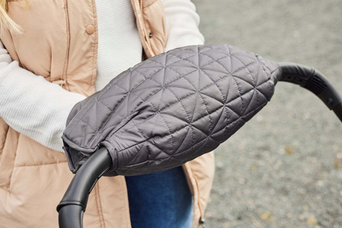 Oh, Poppy! Luna Vattert Håndvarmer til Barnevogn Anthracite Gray