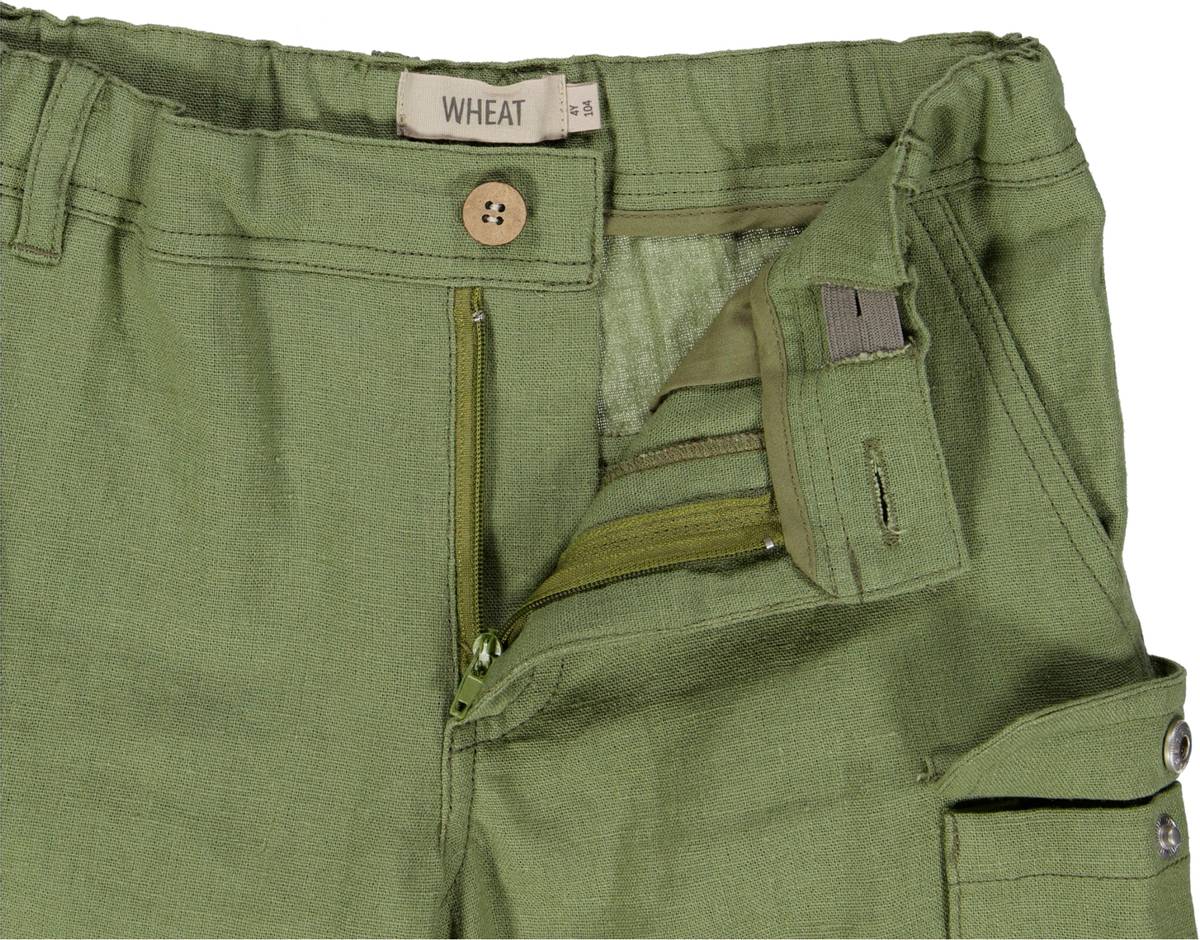 Grønn Wheat Ivan Cargo Shorts