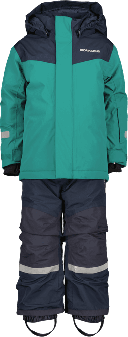 Hovedbilde Didriksons Vintersett Skare Kids Petrol Green