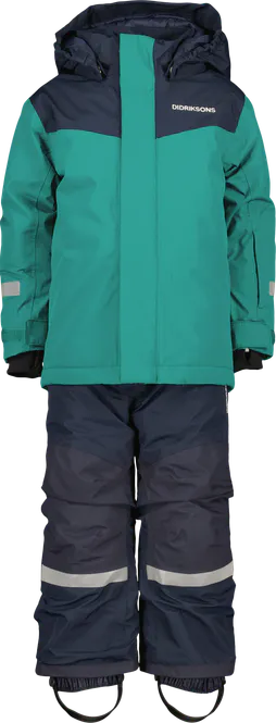 Hovedbilde Didriksons Vintersett Skare Kids Petrol Green