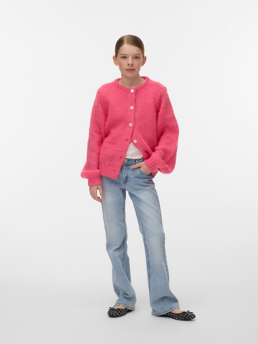 Vero Moda Girl Wilo Genser Standard Fit Hot Pink
