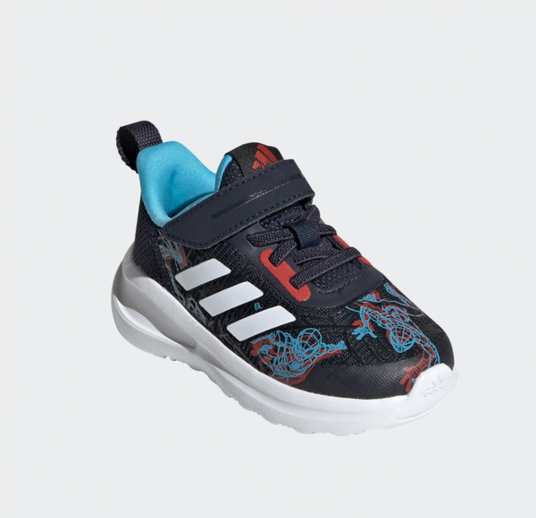 Mørk Blå Adidas Fortarun X I Spiderman Sko