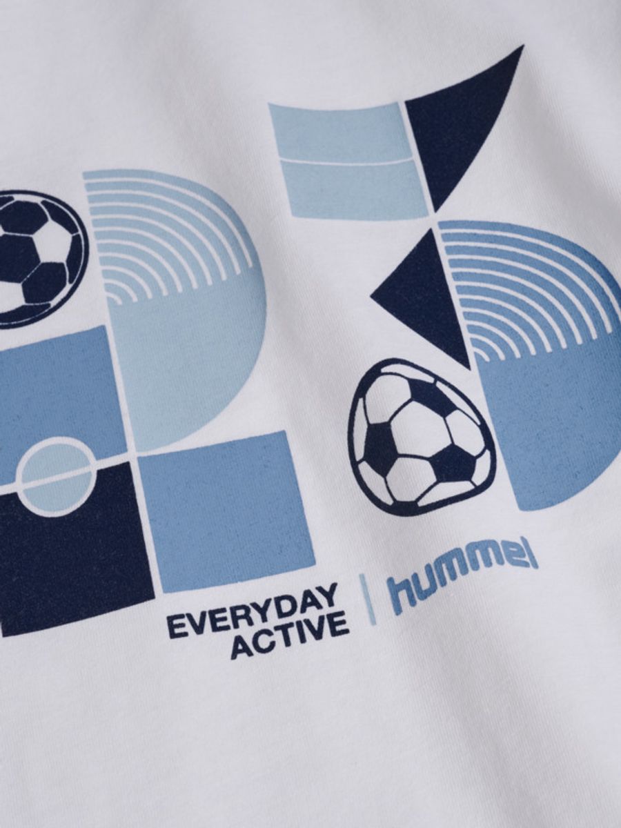 Hummel Graphic T-Skjorte Med Trykk Hvit