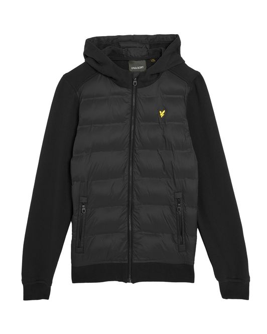 Hovedbilde Lyle & Scott Hybrid Hoodie Dark Navy