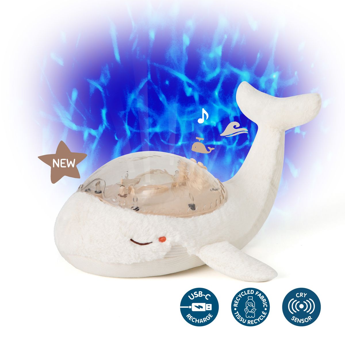 Tranquil Whale - White Rechargeable