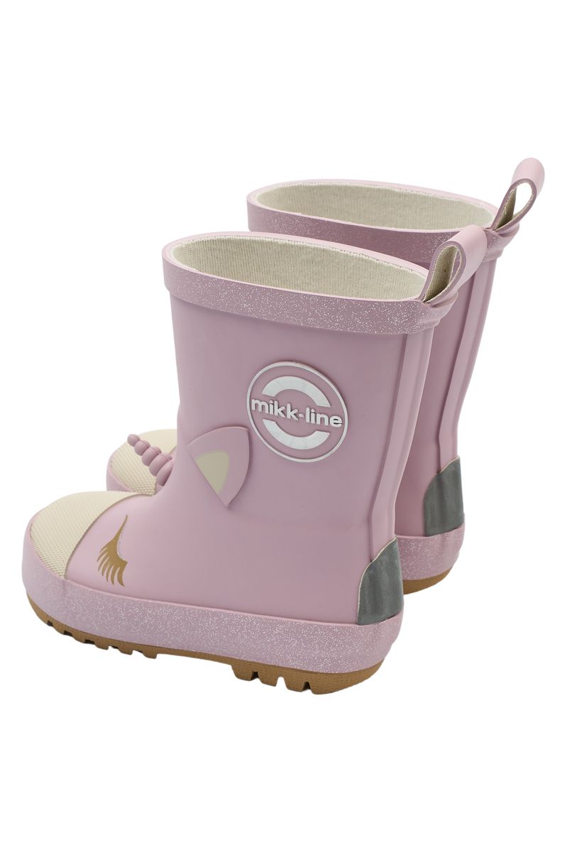 Mikk-Line 3D Gummistøvler Unicorn Mauve Shadows