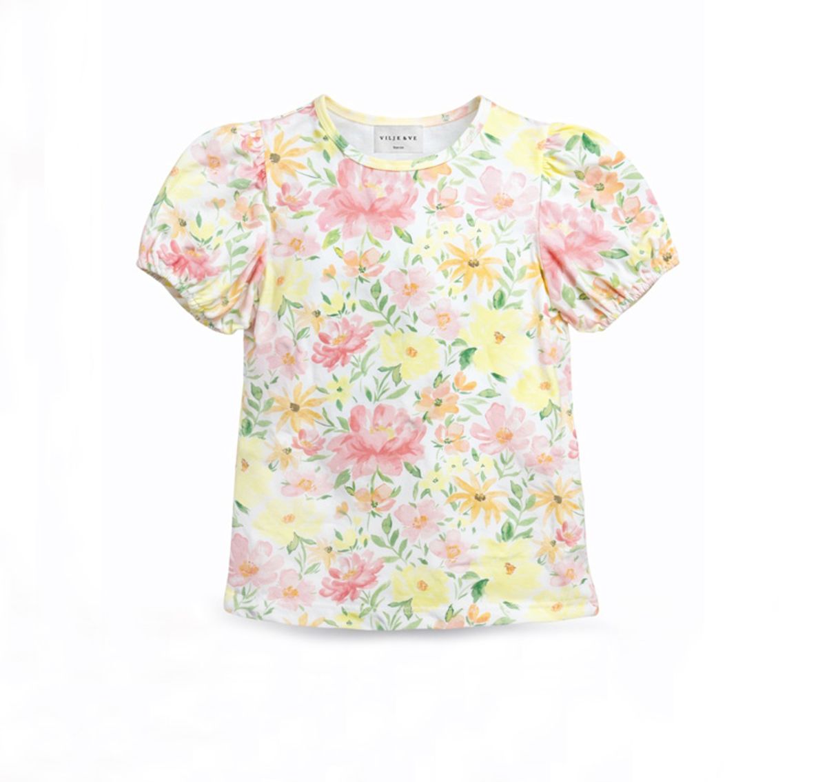 Vilje & Ve May Top Yellow Printed