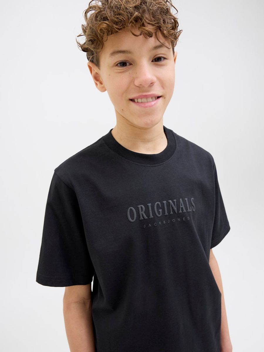 Jack & Jones Junior Frederiksberg T-Shirt Relaxed Fit Svart