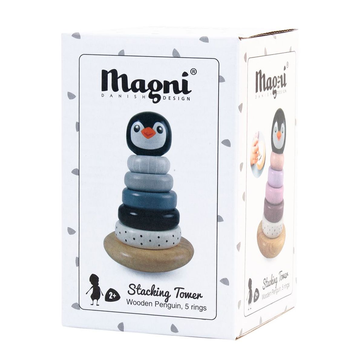 Magni Stableleke Pingvin Blå