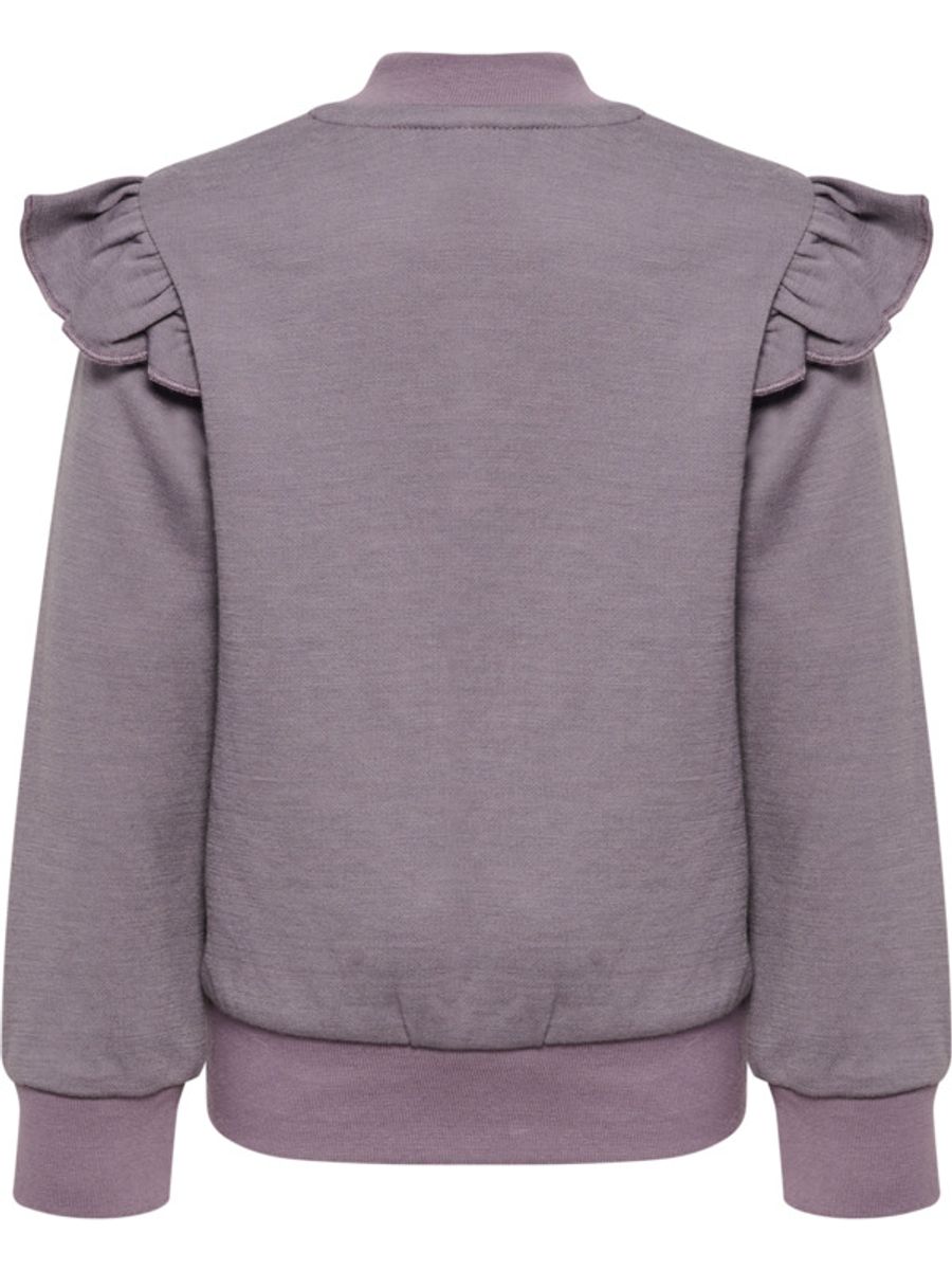 Hummel Mini Bee Ulljakke Med Glidelås Gray Ridge