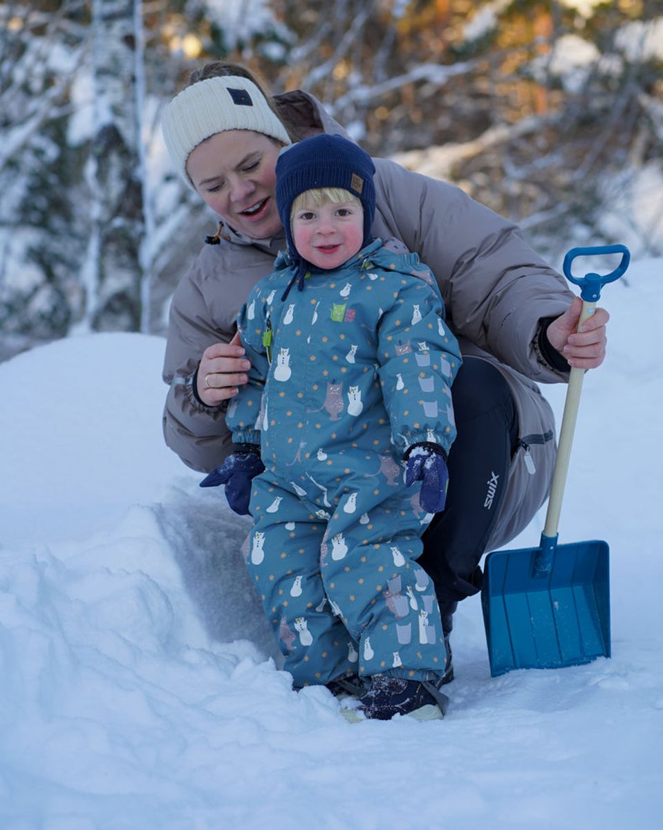 Kattnakken Vinterdress Baby Snø Tolvmeterskogen Hav