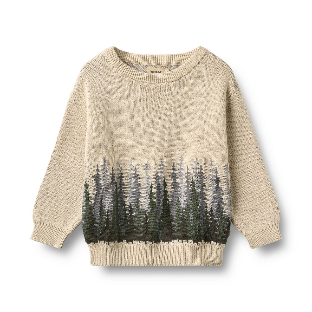 Wheat Finley Jacquard Genser Off White
