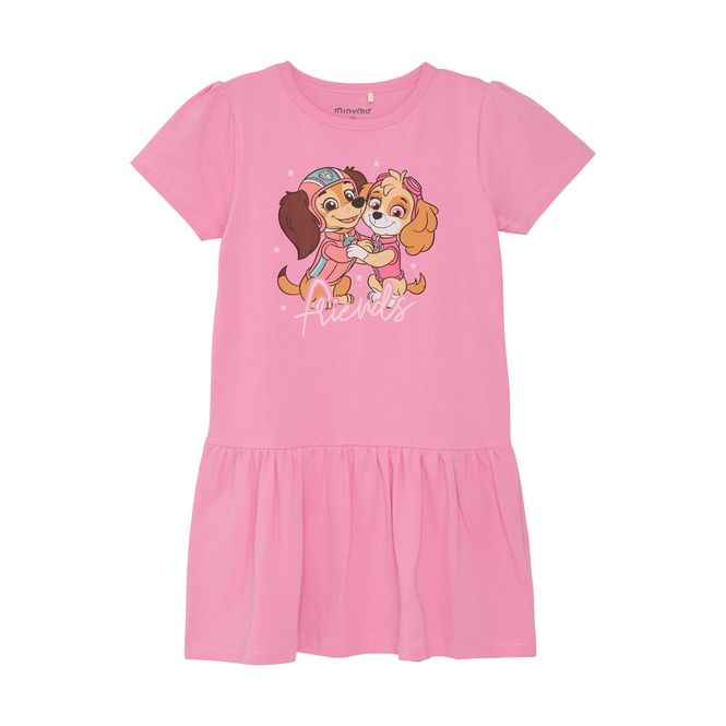Hovedbilde Minymo Dress SS Rosebloom Paw Patrol