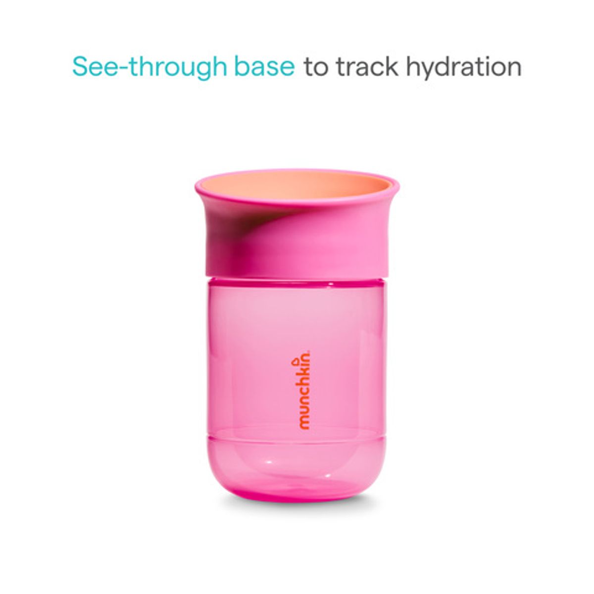 Munchkin Miracle 360 Sippy Cup Rosa