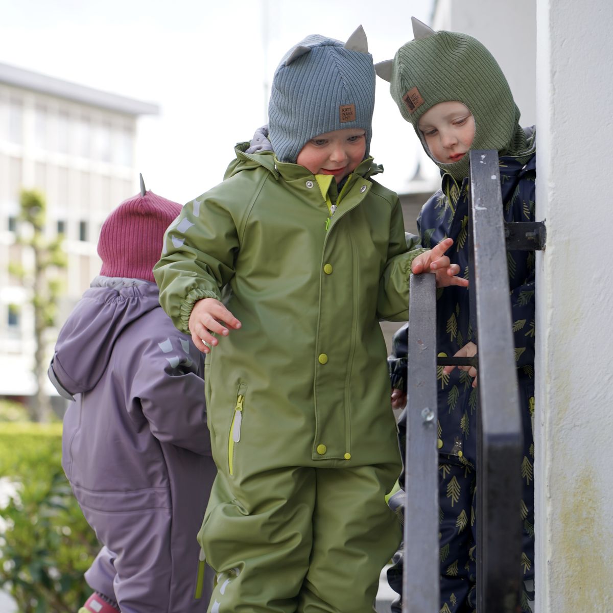 Kattnakken Vinterregndress Slaps Tolvmeterskogen Mose