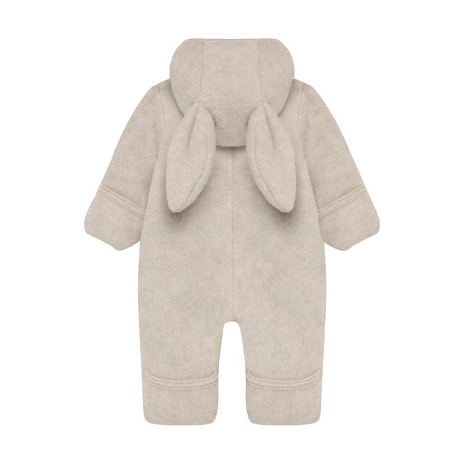 Hovedbilde HUTTEliHUT Ullfleecedress med Ører Camel Melange