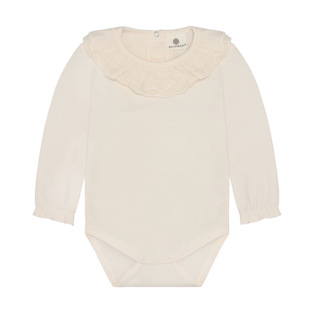 En Fant Body med Krage Pearled Ivory
