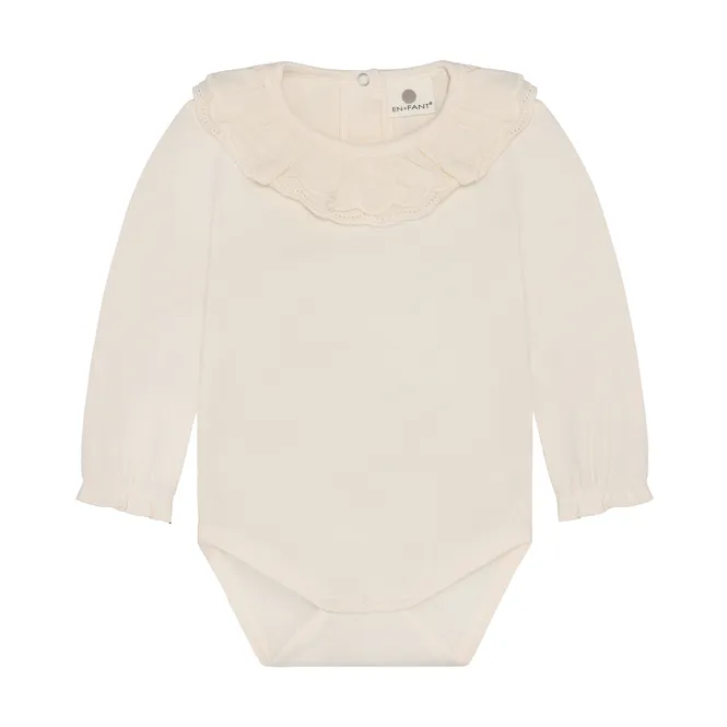 Hovedbilde En Fant Body med Krage Pearled Ivory