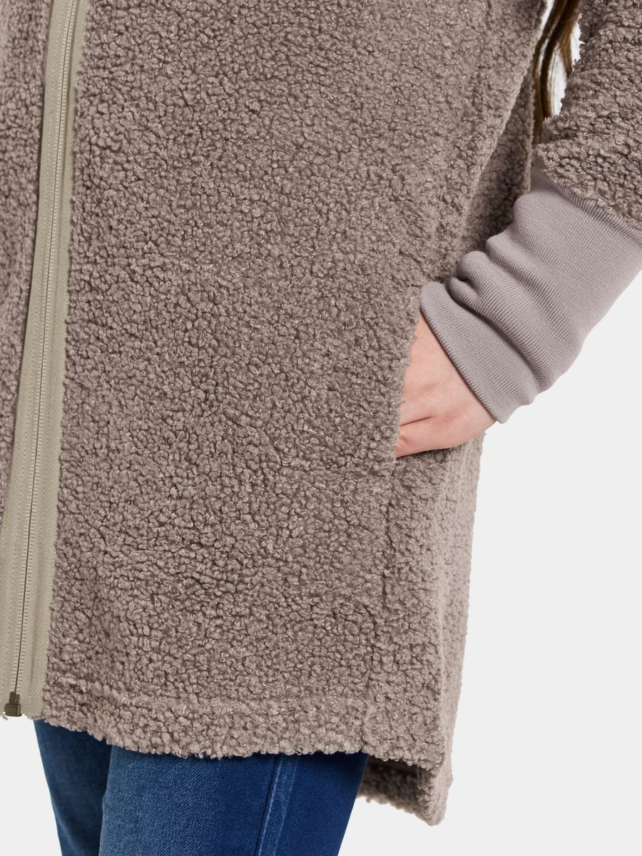 Didriksons Ampere Kids Fz L Ash Brown