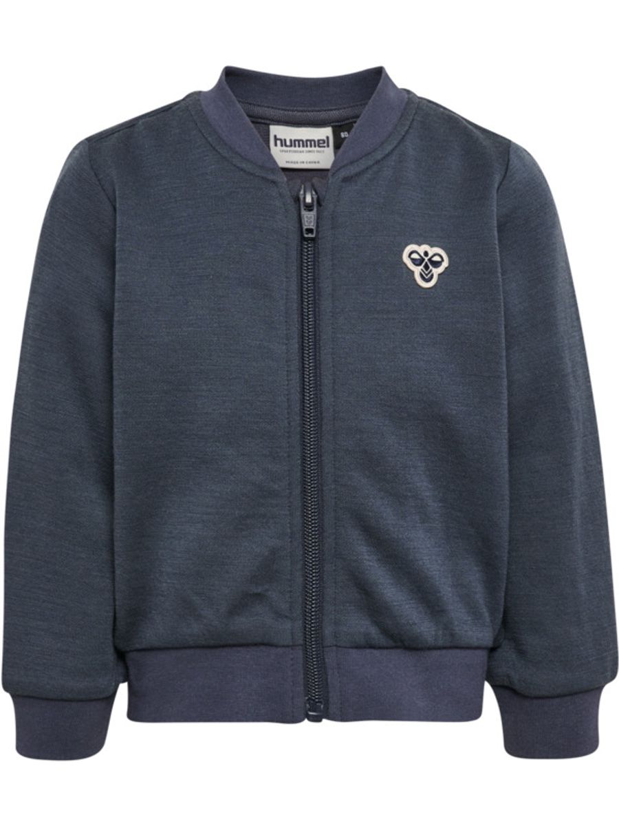 Hummel Mini Bee Ulljakke Med Glidelås Ombre Blue