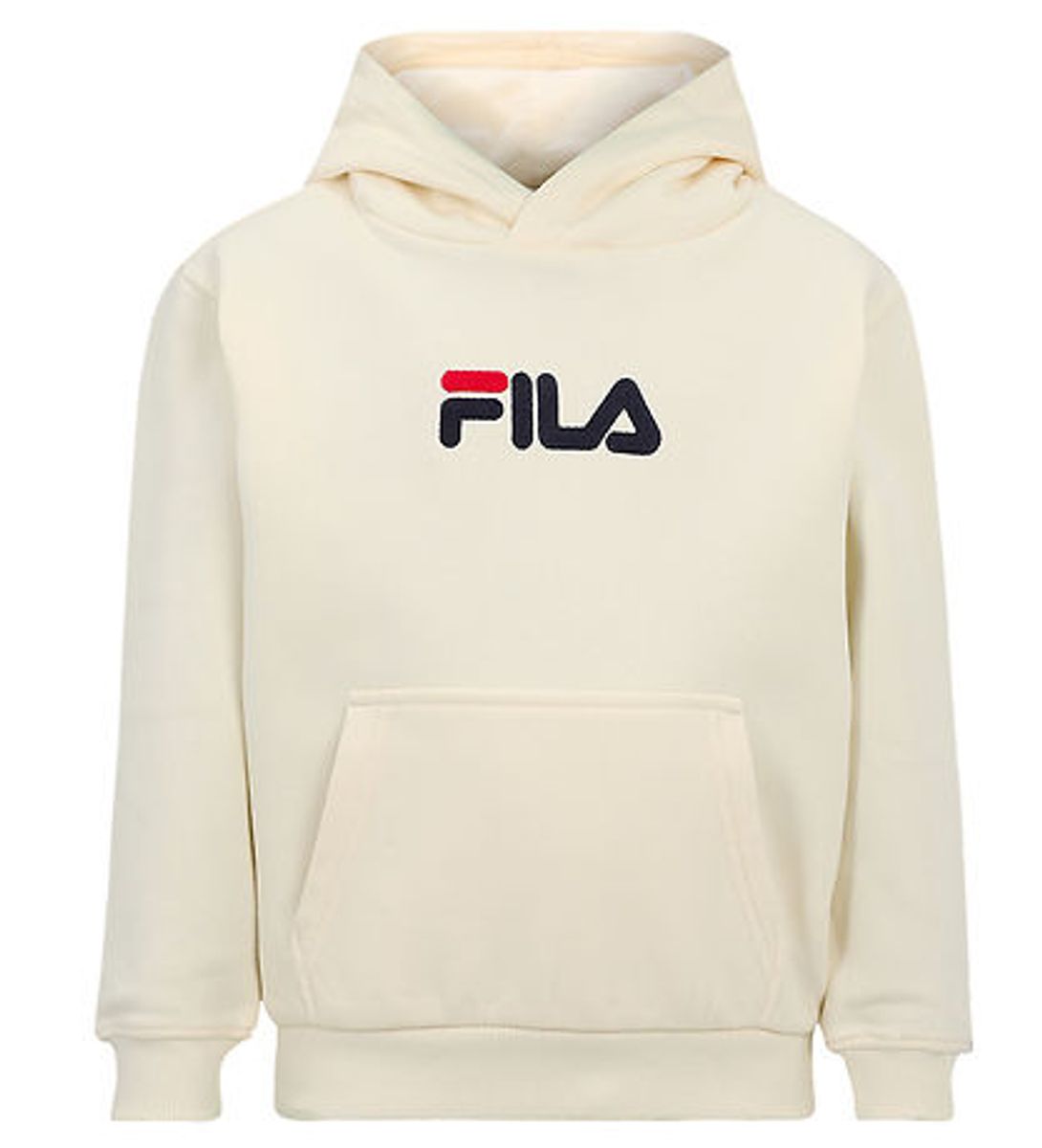 Fila Sande Classic Logo Hoody Antique White