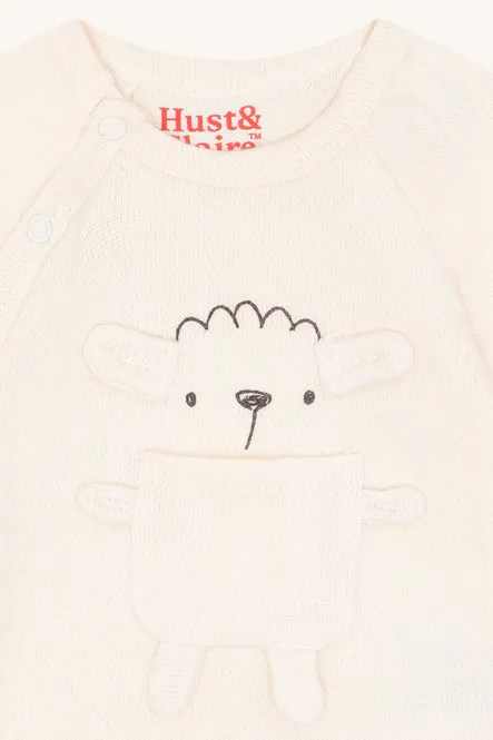 Hovedbilde Hust and Claire Bing Sheep Body Off White