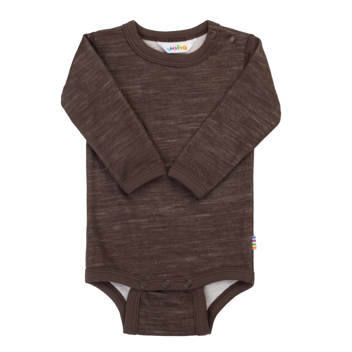 Joha Ull/Bambus Body w/long sleeves  Mørke Brun