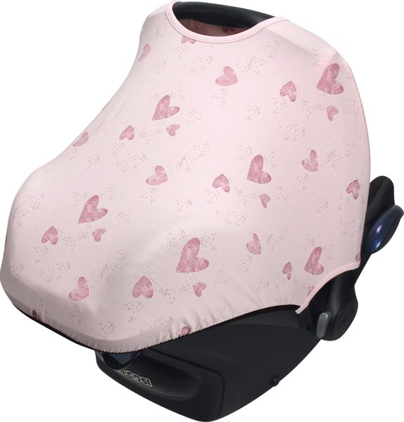 Dooky Hoody Pink Hearts