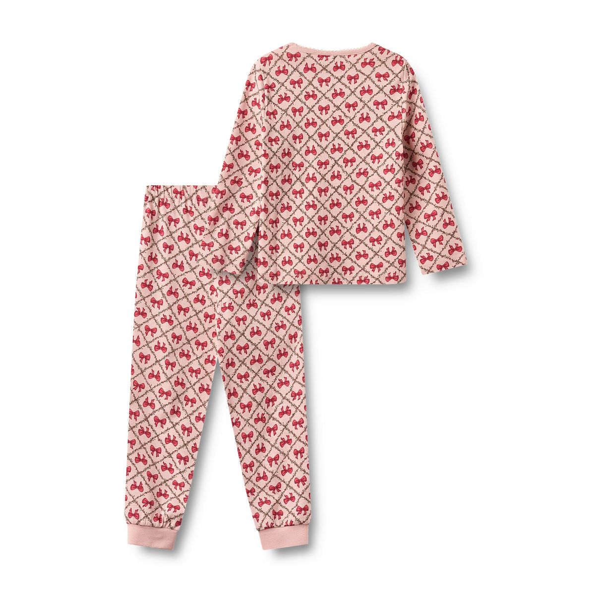 Wheat Mila Nattøy Dim Rose Bows