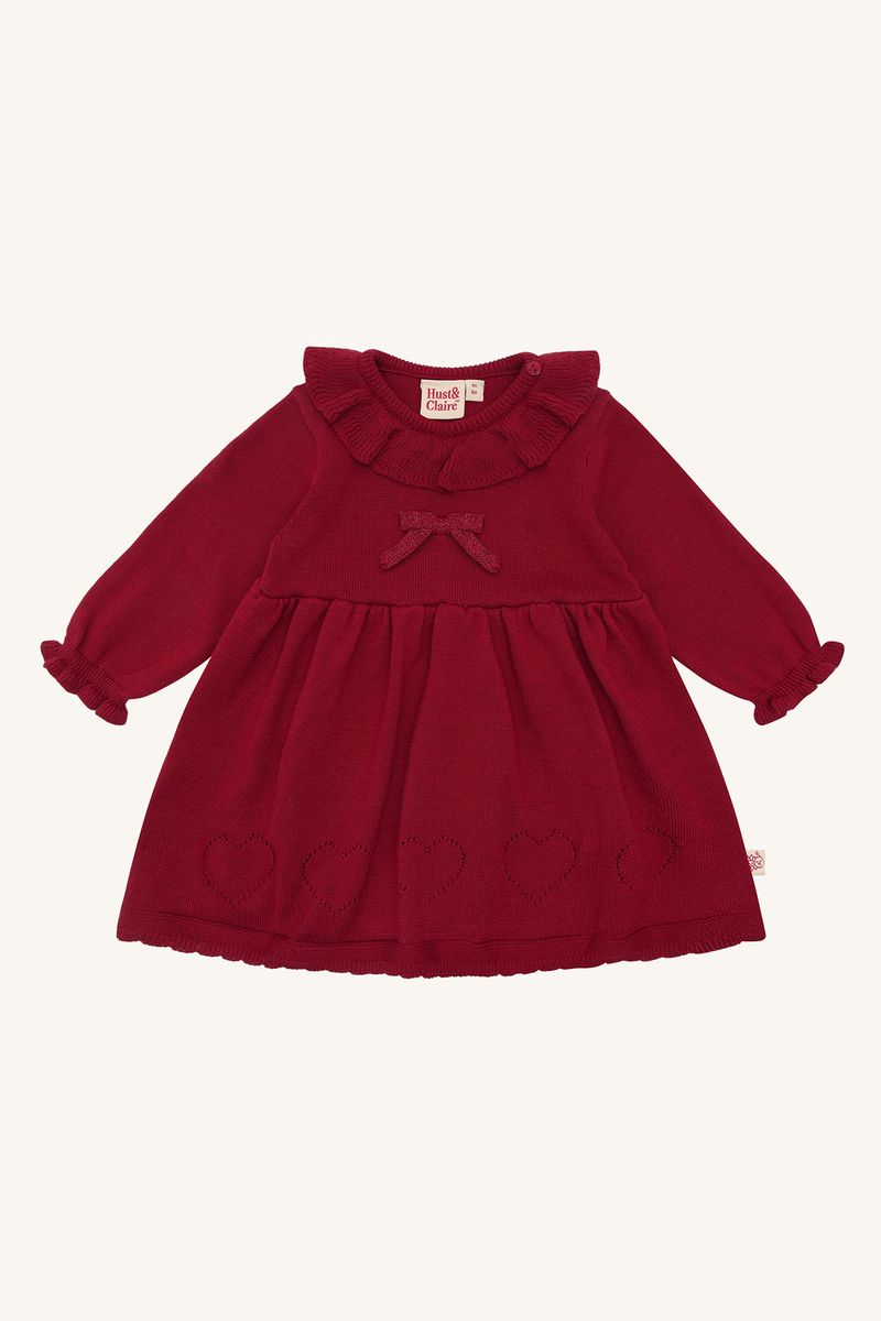 Hust and Claire Klara Xmas Kjole Teaberry