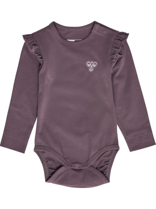 Hovedbilde Hummel Mini Langermet Volangbody Black Plum