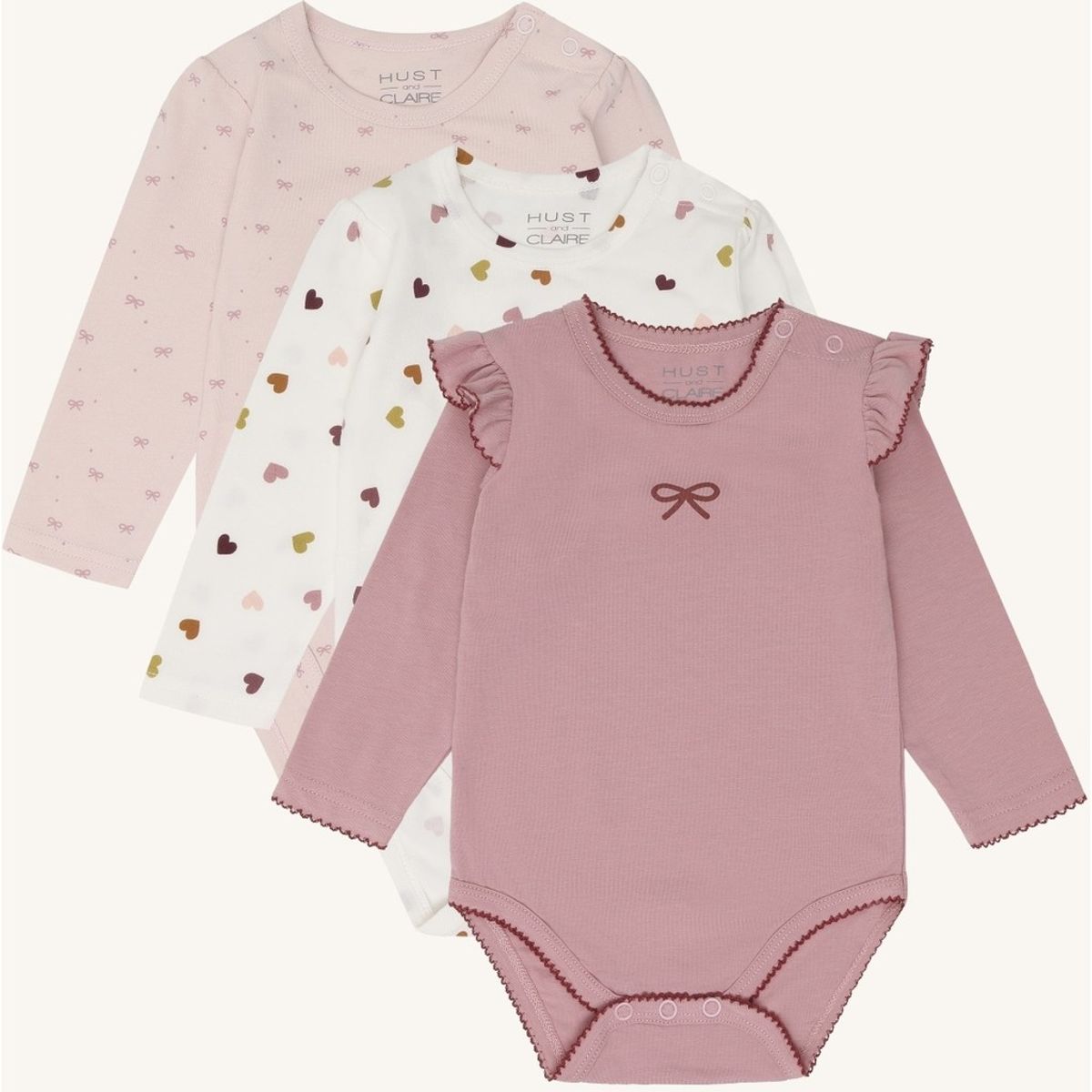 Hust and Claire Bella Bow Body Hushed Pink