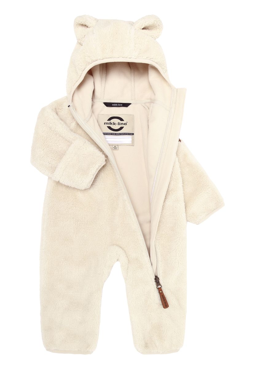 Mikk-Line Teddydress med ører Doeskin