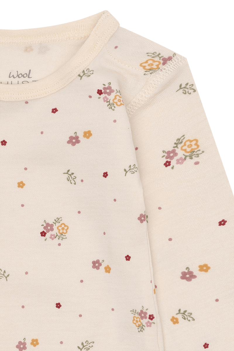 Hust and Claire Bo Flora Body Merino Ull Off White