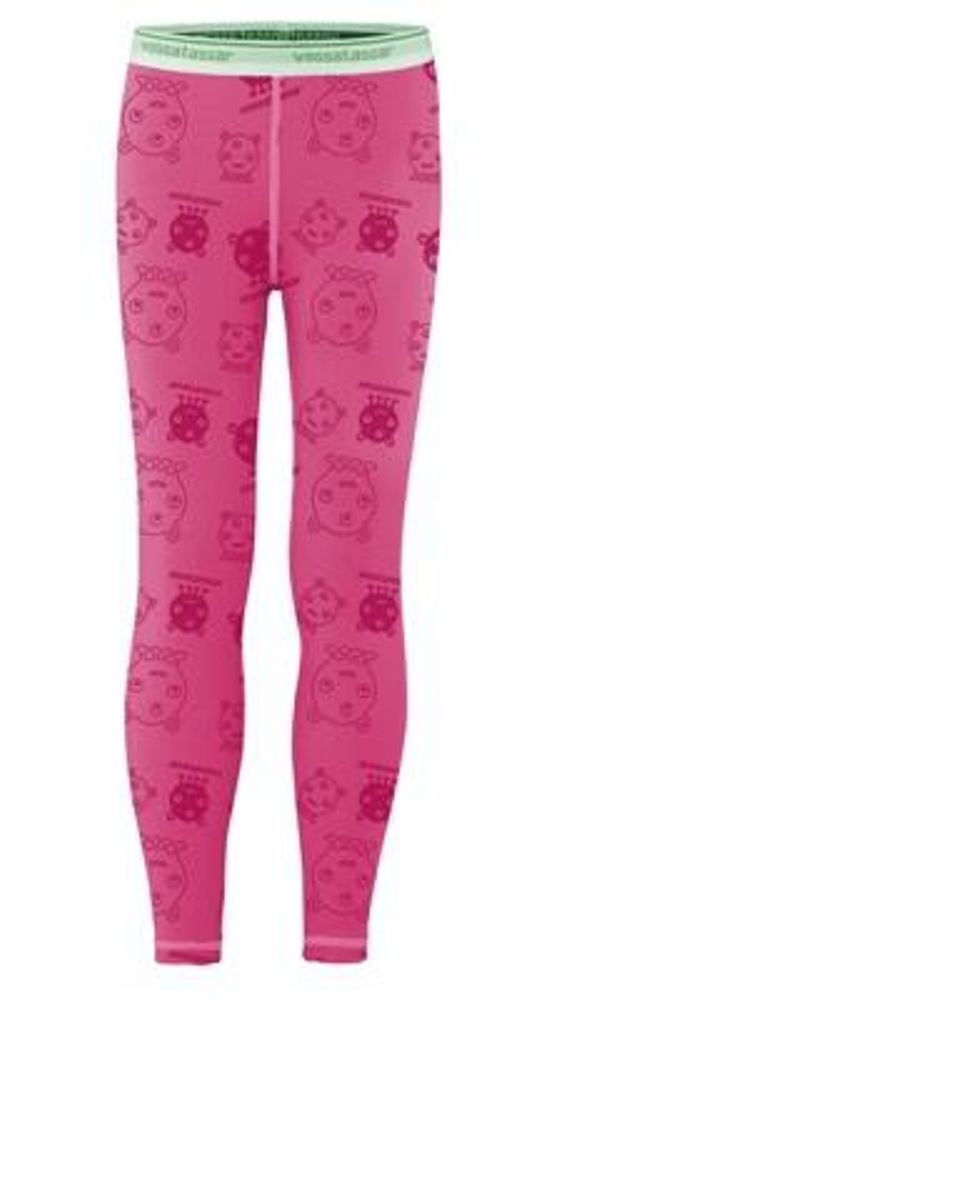 Vossatassar Tass Bambus Superundertøy Sett Pink