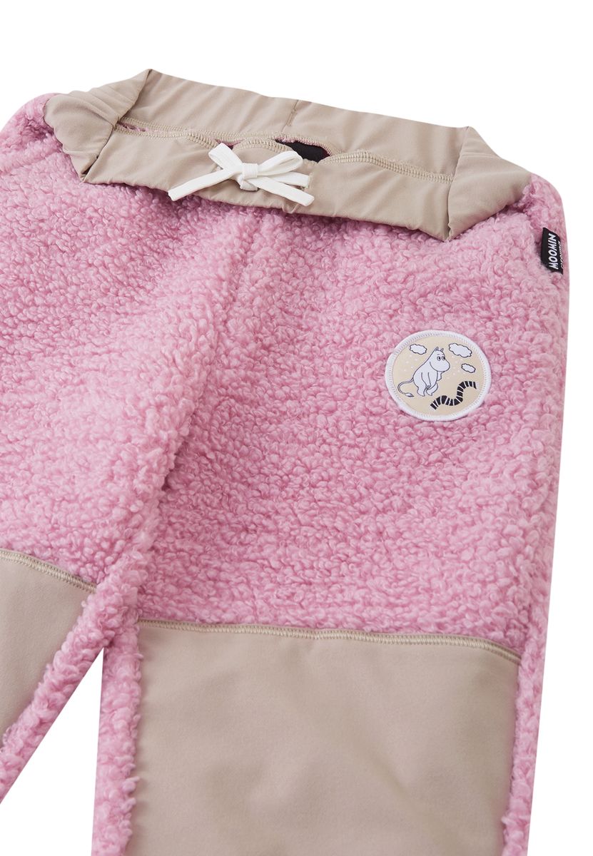 Reima Moomin Lustig Fleecebukse Grårosa