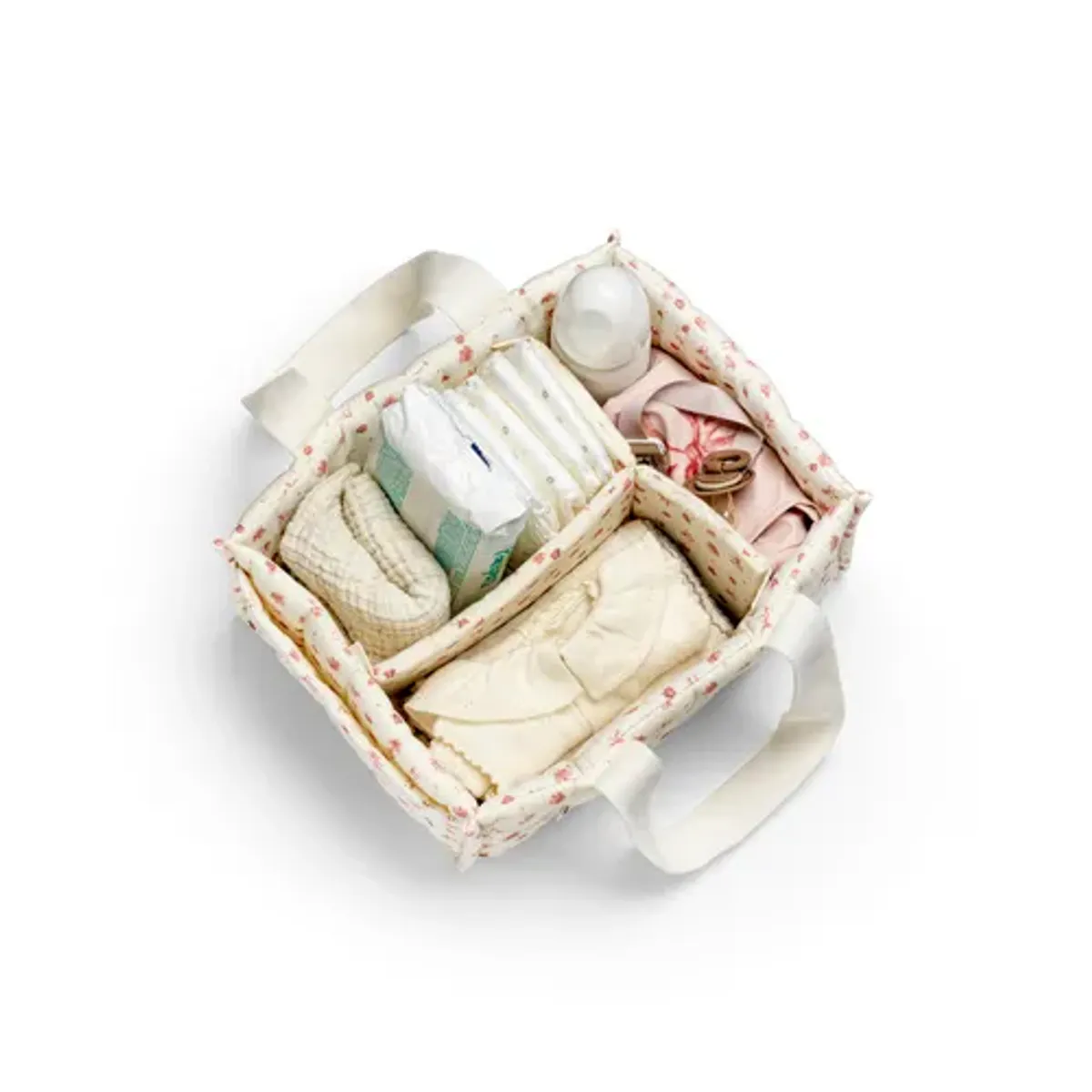 Elodie Diaper Caddy Petit River Rose