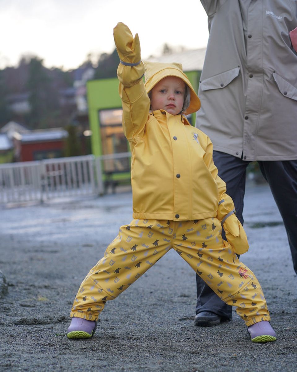Kattnakken Regnsett Plask Bananskum