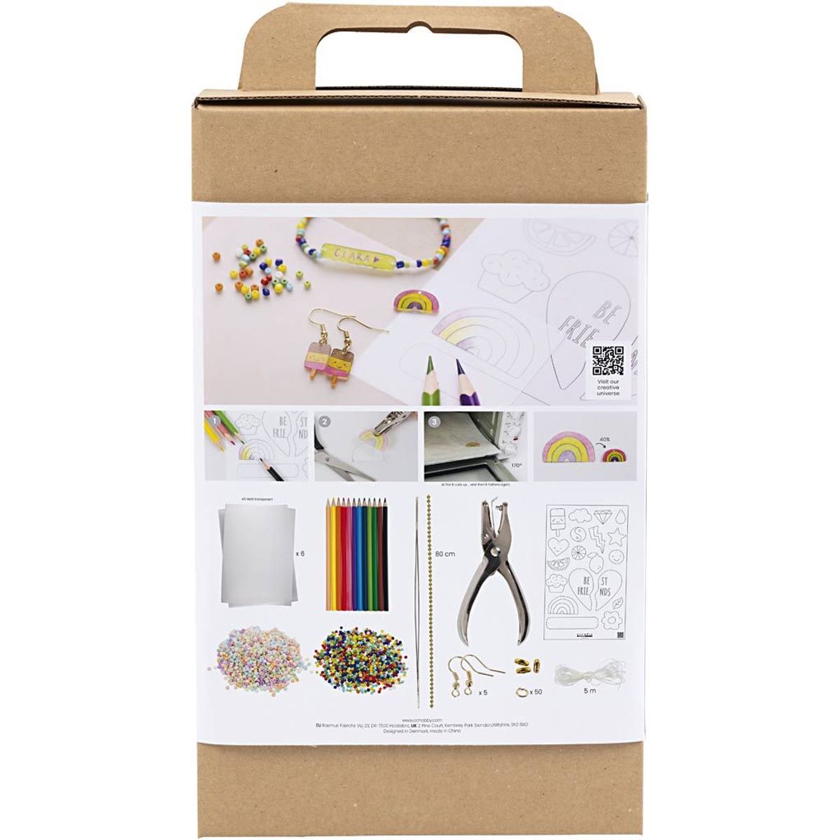 DIY Mix Krympeplastark, Smykker