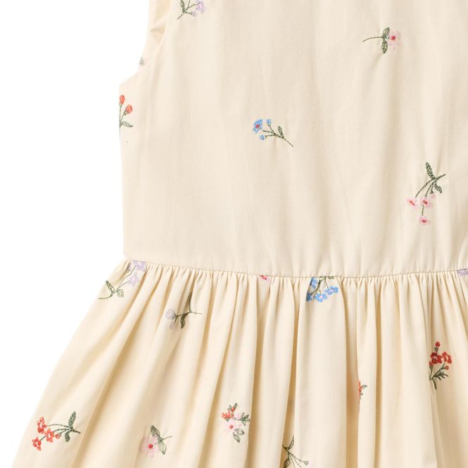 Hovedbilde Wheat Kjole Thelma  Ivory Embroidery Flowers