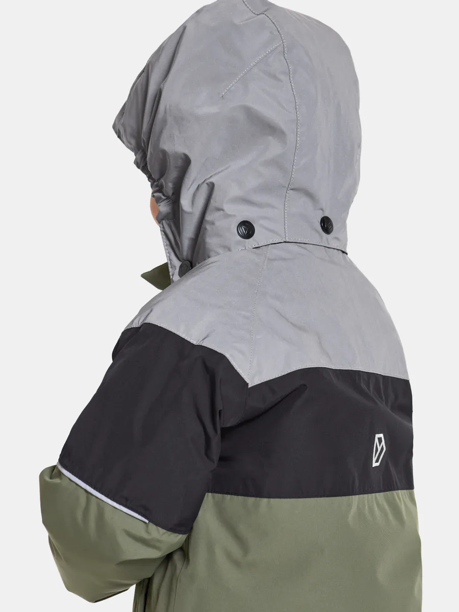 Didriksons Vinterjakke Lux Kids Deep Green