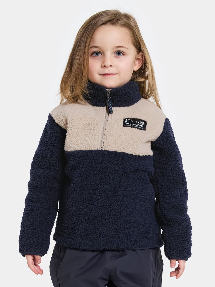 Didriksons Gosig Halfzip Navy