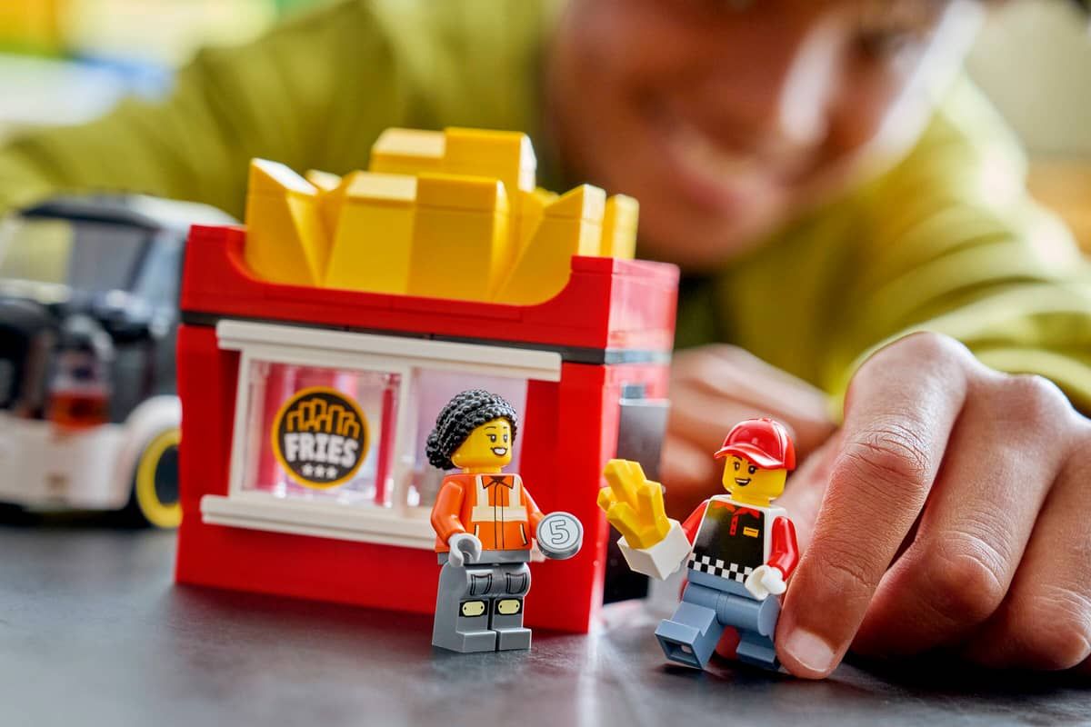 Lego City Pommes frites-matbil