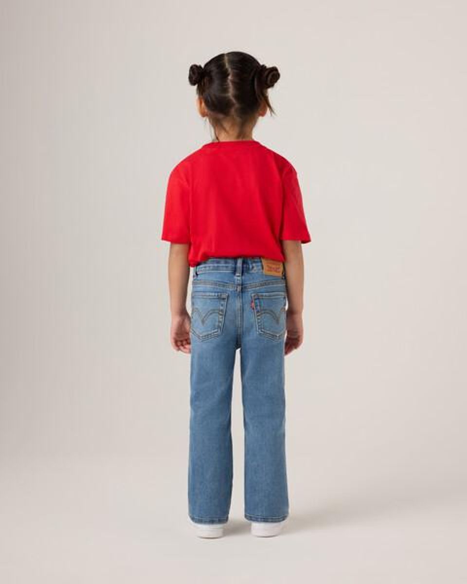 Levis 726 High Rise Flare Jeans Clean Getaway Høyt Liv