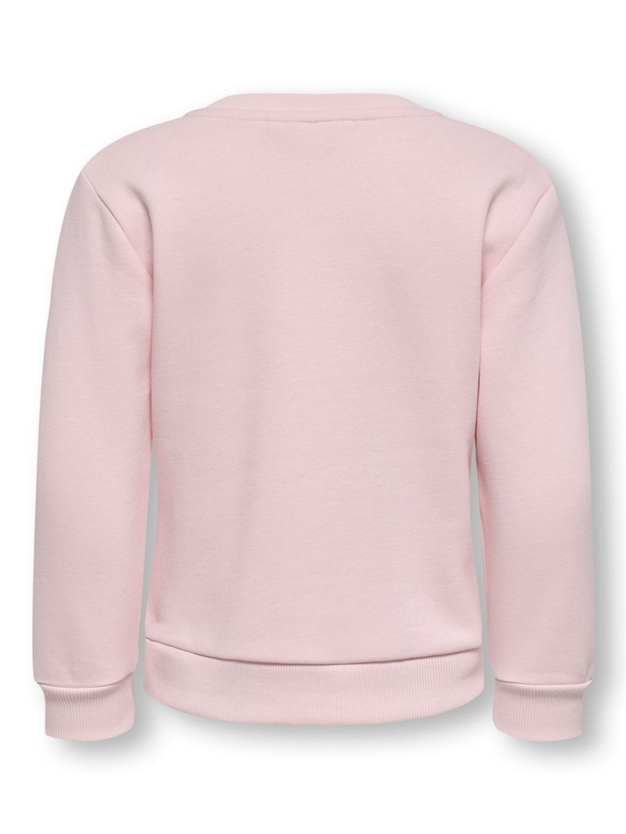 Kids Only Mini Amy Sweatshirt Rosa Med Hjerter